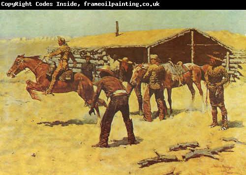 Frederick Remington Coming and Going of the Pony Express